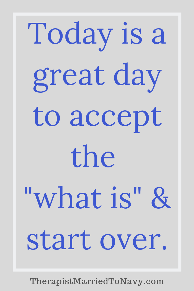 Quote on starting over