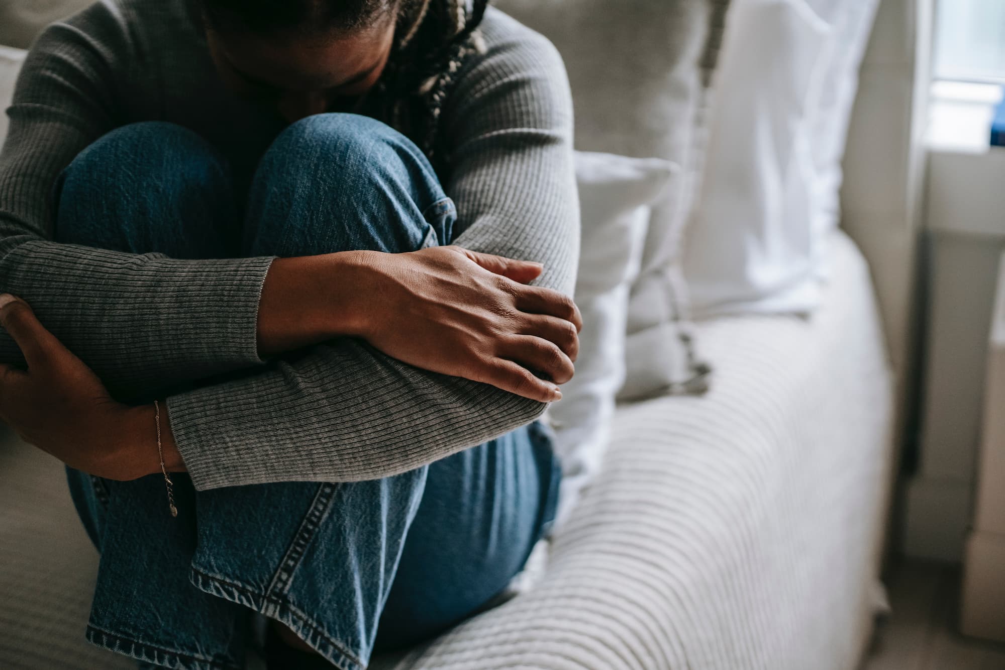 Woman with anxiety